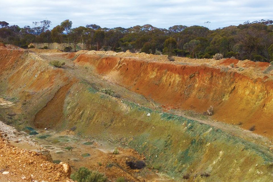 Resolute Trial Pit looking North – dated December 2020